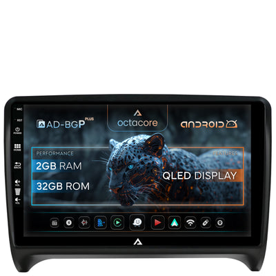 Navigatie Audi TT, Android, P-Octacore / 2GB RAM + 32GB ROM, 9 Inch - AD-BGP9002+AD-BGRKIT426