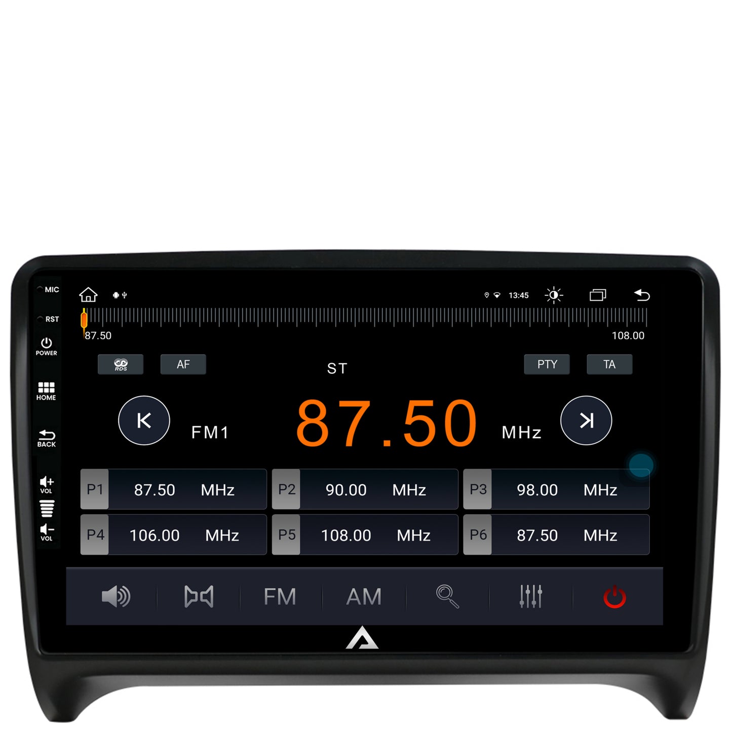 Navigatie Audi TT, Android, Z-Octacore / 8GB RAM + 256GB ROM, 9 Inch - AD-BGZ9008+AD-BGRKIT426