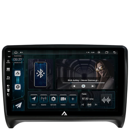 Navigatie Audi TT, Android, Z-Octacore / 8GB RAM + 256GB ROM, 9 Inch - AD-BGZ9008+AD-BGRKIT426