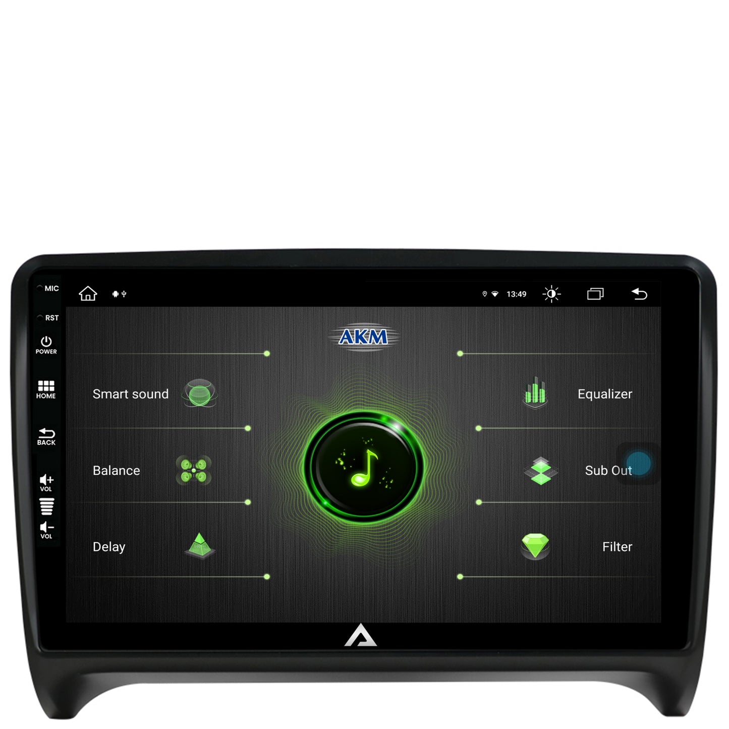 Navigatie Audi TT, Android, Z-Octacore / 8GB RAM + 256GB ROM, 9 Inch - AD-BGZ9008+AD-BGRKIT426