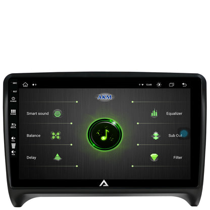 Navigatie Audi TT, Android, Z-Octacore / 8GB RAM + 256GB ROM, 9 Inch - AD-BGZ9008+AD-BGRKIT426