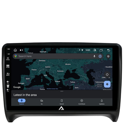 Navigatie Audi TT, Android, Z-Octacore / 8GB RAM + 256GB ROM, 9 Inch - AD-BGZ9008+AD-BGRKIT426
