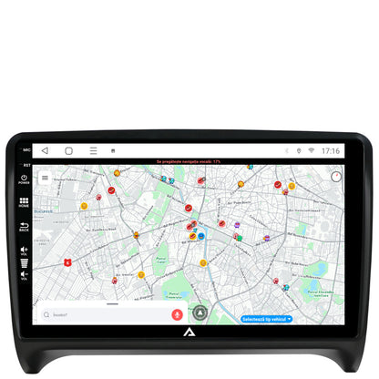 Navigatie Audi TT, Android, A-Octacore / 4GB RAM + 64GB ROM, 9 Inch - AD-BGA9004+AD-BGRKIT426