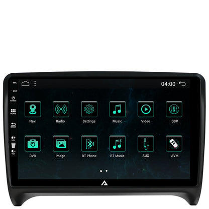 Navigatie Audi TT, Android, A-Octacore / 4GB RAM + 64GB ROM, 9 Inch - AD-BGA9004+AD-BGRKIT426