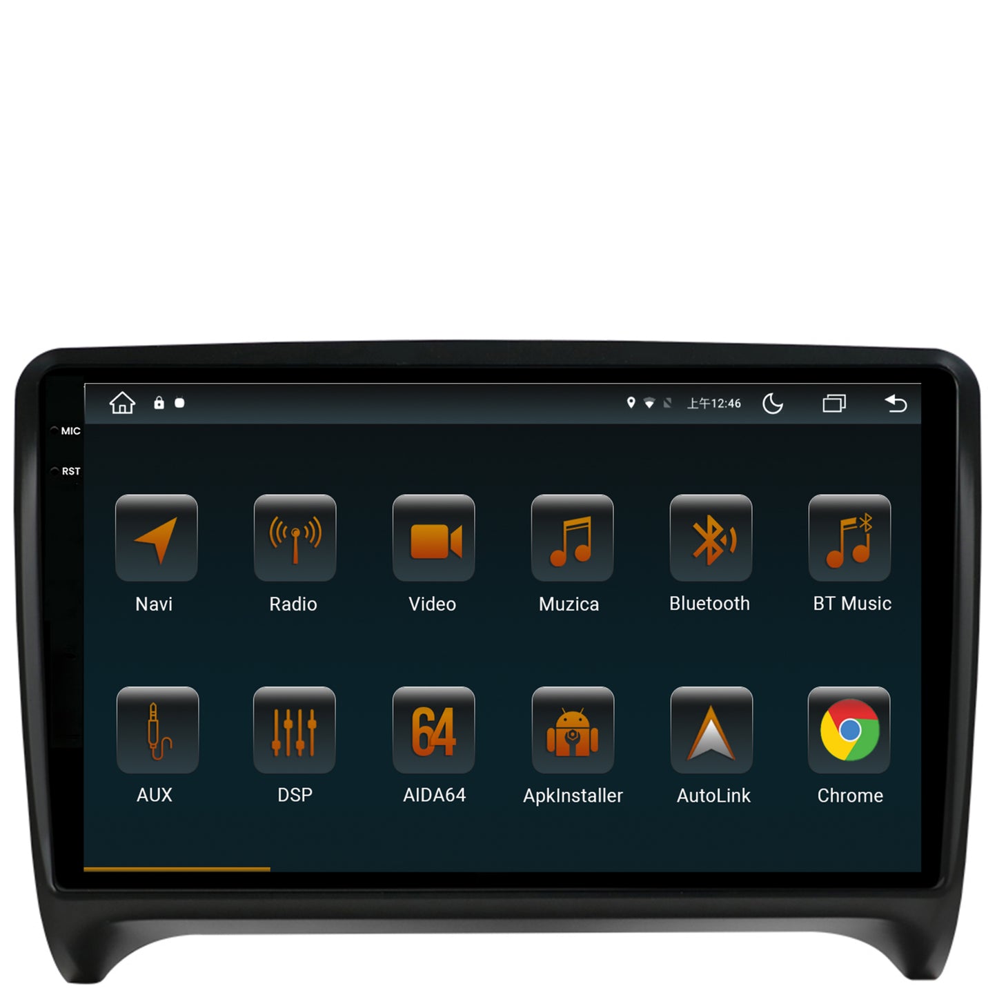 Navigatie Audi TT, Android, V-Octacore / 4GB RAM + 64GB ROM, 9.5 Inch - AD-BGV9004+AD-BGRKIT426