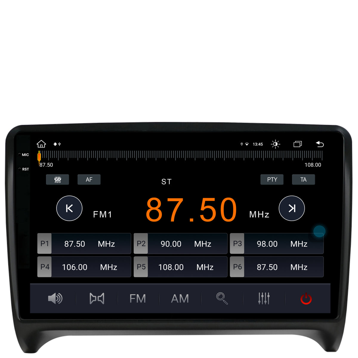 Navigatie Audi TT, Android, V-Octacore / 4GB RAM + 64GB ROM, 9.5 Inch - AD-BGV9004+AD-BGRKIT426