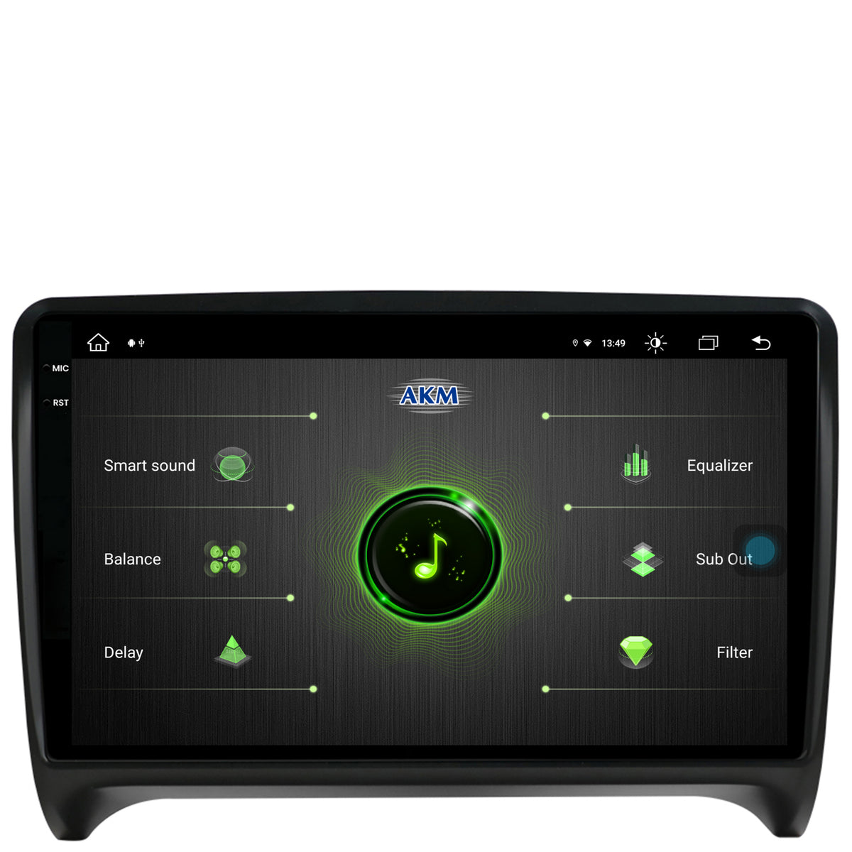 Navigatie Audi TT, Android, V-Octacore / 4GB RAM + 64GB ROM, 9.5 Inch - AD-BGV9004+AD-BGRKIT426