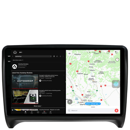Navigatie Audi TT, Android, V-Octacore / 4GB RAM + 64GB ROM, 9.5 Inch - AD-BGV9004+AD-BGRKIT426