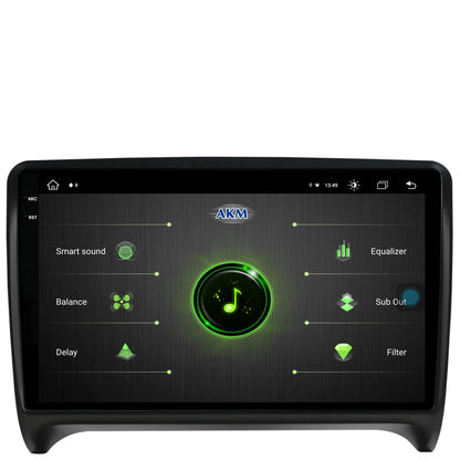 Navigatie Audi TT, Android, X-octacore / 8GB RAM + 256GB ROM, 9.5 Inch - AD-BGX9008+AD-BGRKIT426