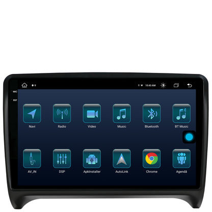 Navigatie Audi TT, Android, X-octacore / 8GB RAM + 256GB ROM, 9.5 Inch - AD-BGX9008+AD-BGRKIT426