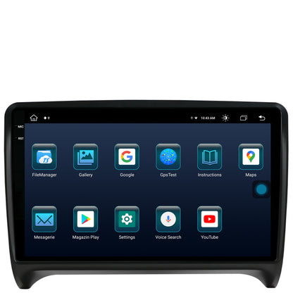 Navigatie Audi TT, Android, X-octacore / 8GB RAM + 256GB ROM, 9.5 Inch - AD-BGX9008+AD-BGRKIT426