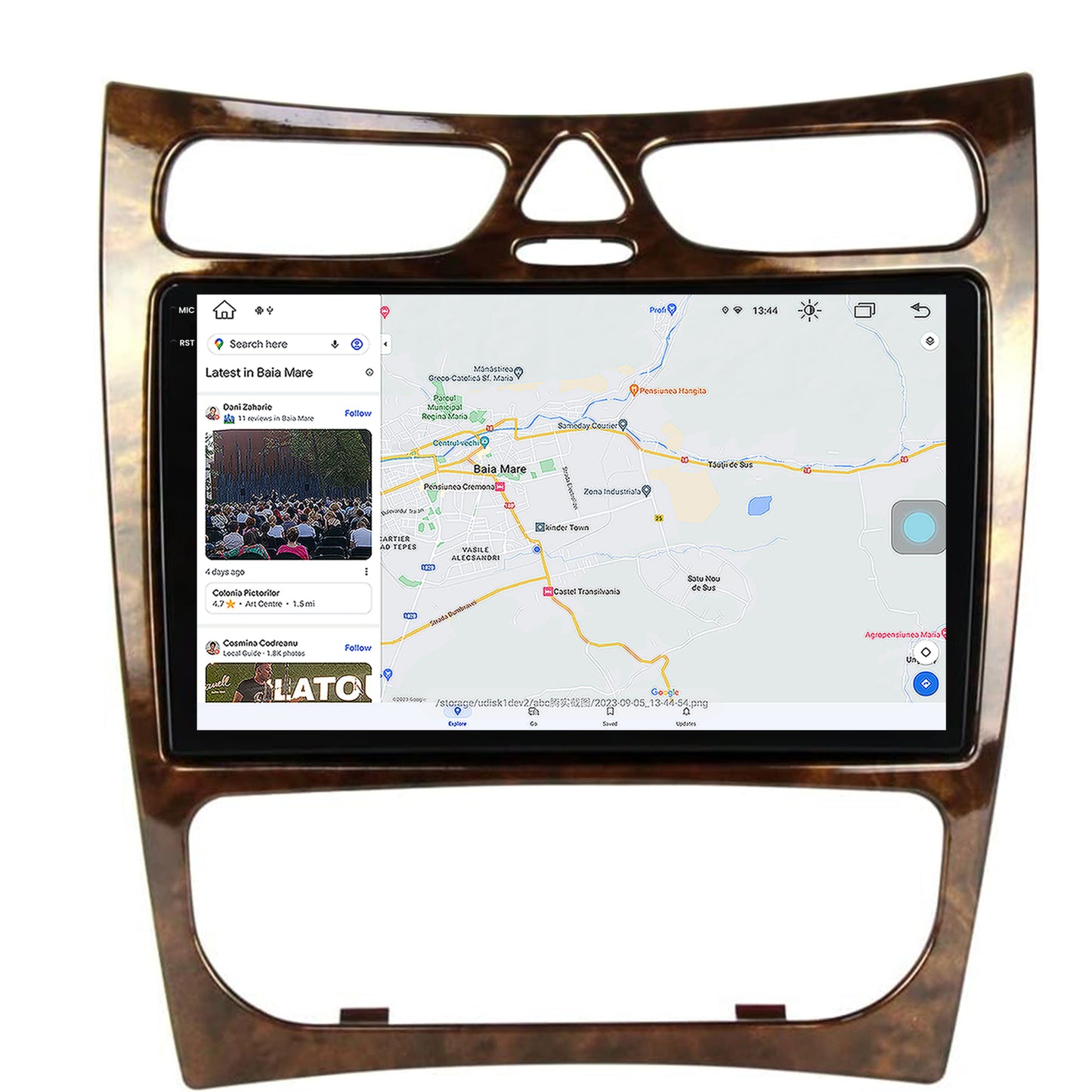Navigatie Mercedes Benz CLK W209 (2000-2005), Android, V-Octacore / 4GB RAM + 64GB ROM, 9.5 Inch - AD-BGV9004+AD-BGRKIT416V4