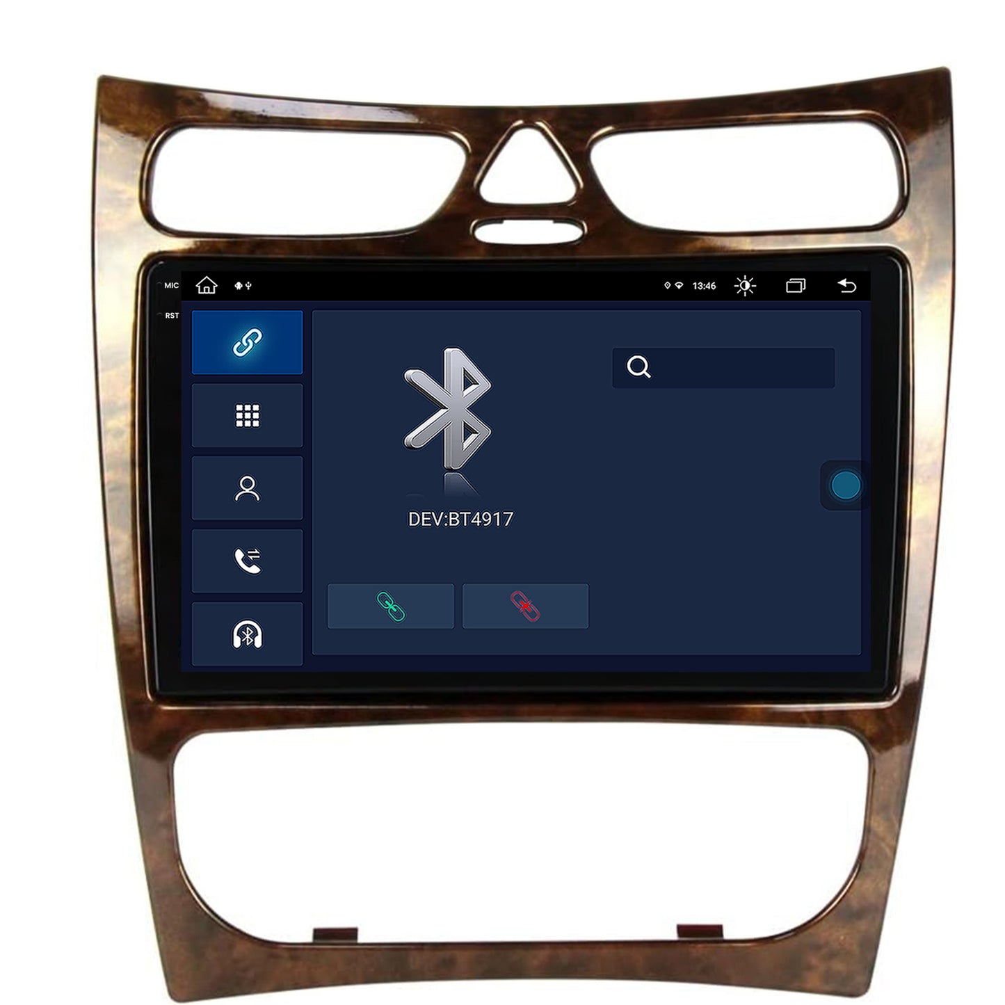 Navigatie Mercedes Benz CLK W209 (2000-2005), Android, V-Octacore / 4GB RAM + 64GB ROM, 9.5 Inch - AD-BGV9004+AD-BGRKIT416V4