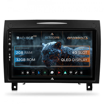 Navigatie Benz SLK (2006-2010), Android, E-Octacore / 2GB RAM + 32GB ROM, 9 Inch - AD-BGE9002+AD-BGRKIT406V2