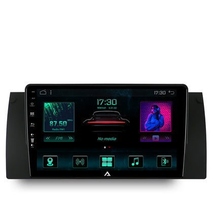 Navigatie BMW E39/E53/E38, Android, A-Octacore / 4GB RAM + 64GB ROM, 9 Inch - AD-BGA9004+AD-BGRKIT396