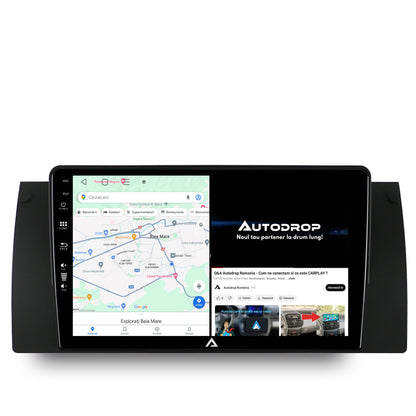 Navigatie BMW E39/E53/E38, Android, A-Octacore / 4GB RAM + 64GB ROM, 9 Inch - AD-BGA9004+AD-BGRKIT396
