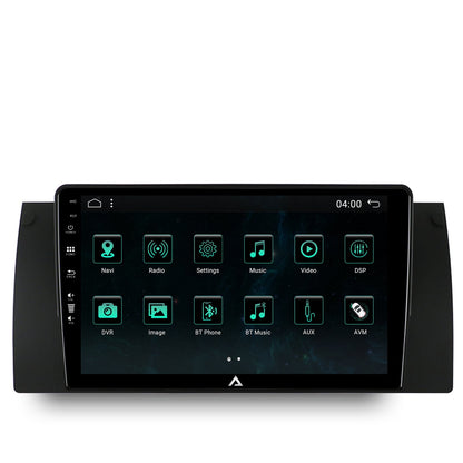 Navigatie BMW E39/E53/E38, Android, A-Octacore / 4GB RAM + 64GB ROM, 9 Inch - AD-BGA9004+AD-BGRKIT396