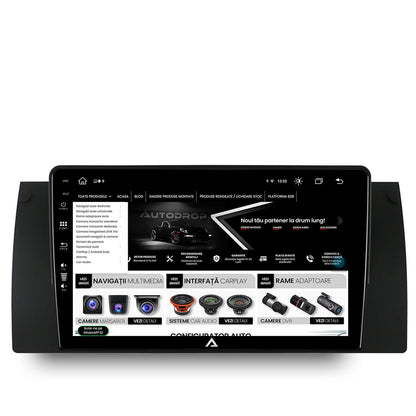 Navigatie BMW E39/E53/E38, Android, Z-Octacore / 8GB RAM + 256GB ROM, 9 Inch - AD-BGZ9008+AD-BGRKIT396