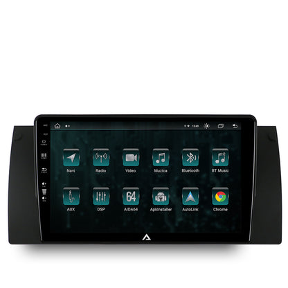 Navigatie BMW E39/E53/E38, Android, Z-Octacore / 8GB RAM + 256GB ROM, 9 Inch - AD-BGZ9008+AD-BGRKIT396