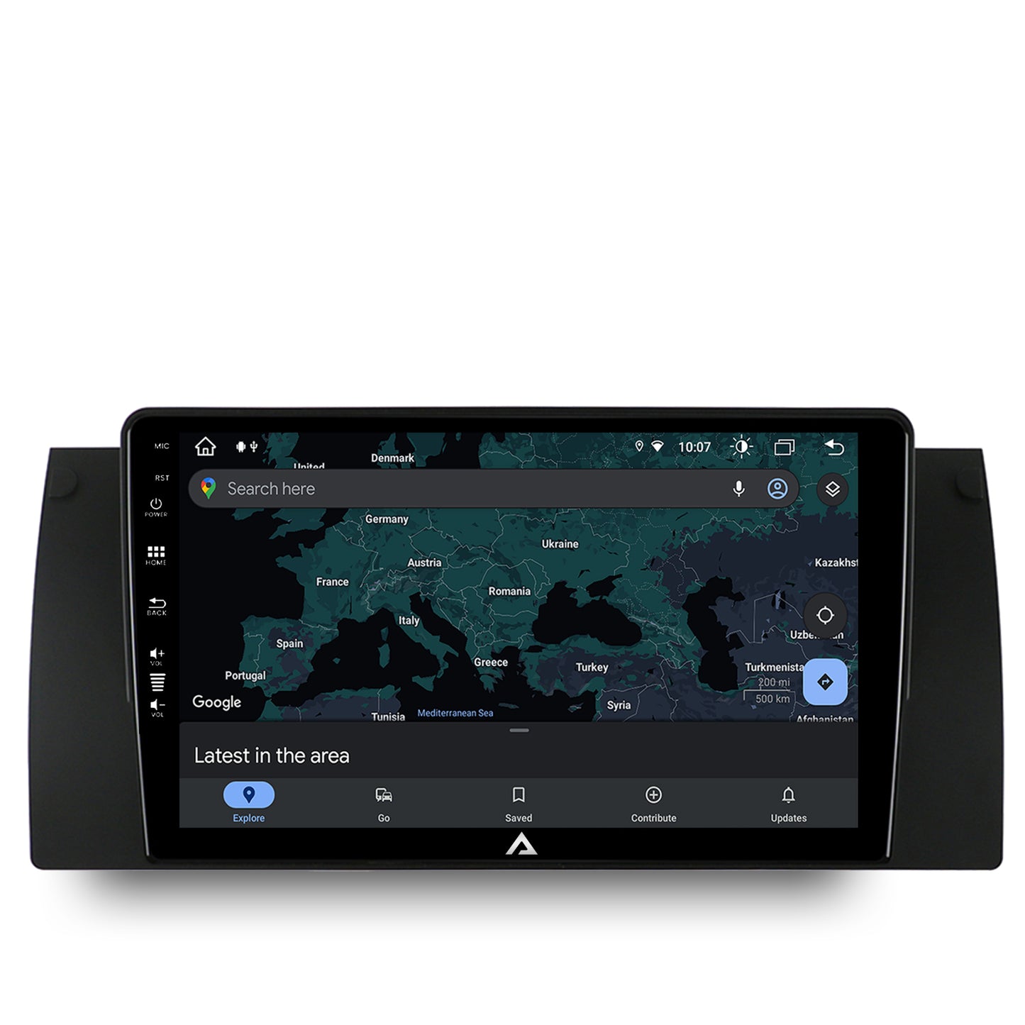 Navigatie BMW E39/E53/E38, Android, Z-Octacore / 8GB RAM + 256GB ROM, 9 Inch - AD-BGZ9008+AD-BGRKIT396