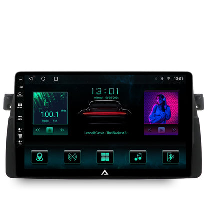 Navigatie BMW E46, Android, A-Octacore / 4GB RAM + 64GB ROM, 9 Inch - AD-BGA9004+AD-BGRKIT397