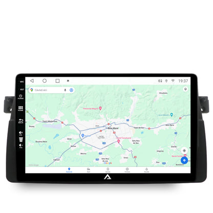Navigatie BMW E46, Android, A-Octacore / 4GB RAM + 64GB ROM, 9 Inch - AD-BGA9004+AD-BGRKIT397