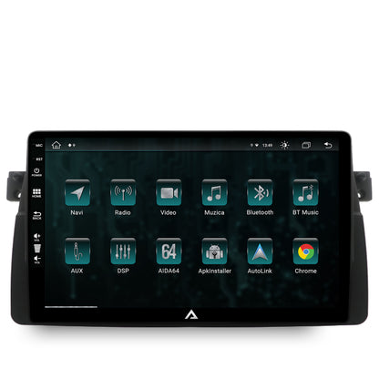 Navigatie BMW E46, Android, Z-Octacore / 8GB RAM + 256GB ROM, 9 Inch - AD-BGZ9008+AD-BGRKIT397
