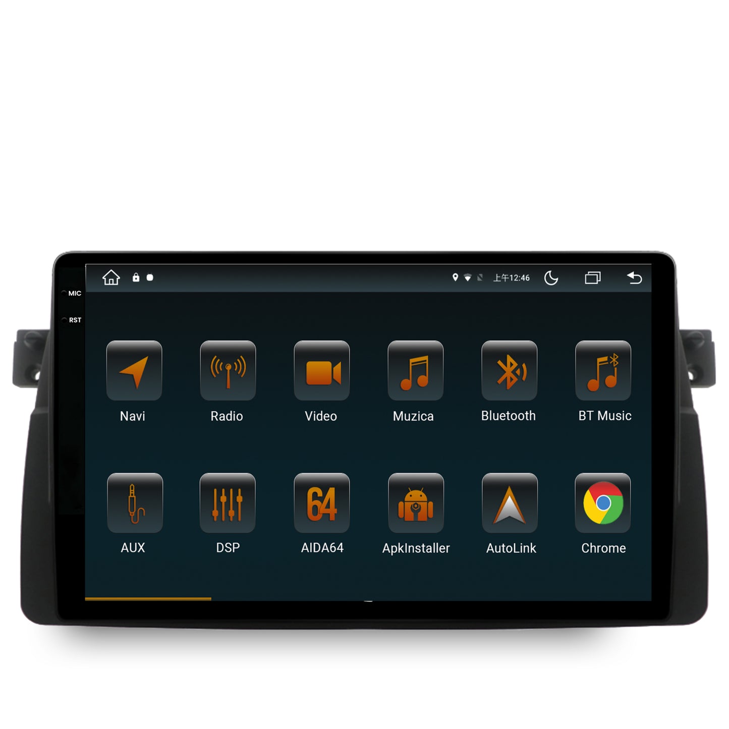 Navigatie BMW E46, Android, V-Octacore / 4GB RAM + 64GB ROM, 9.5 Inch - AD-BGV9004+AD-BGRKIT397
