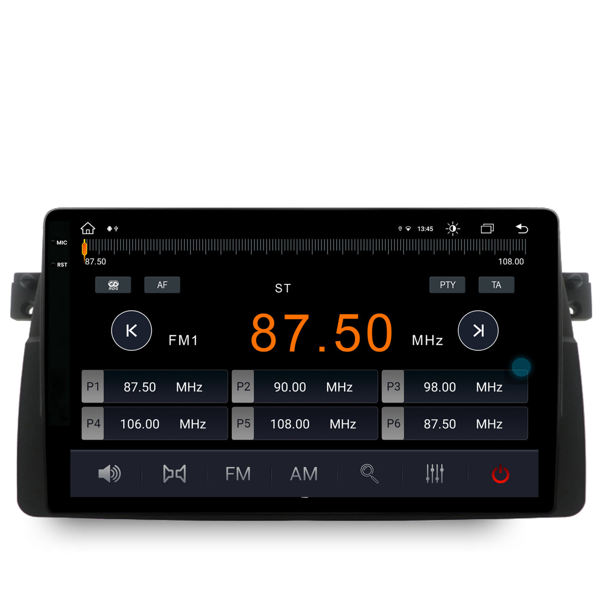 Navigatie BMW E46, Android, X-Octacore / 8GB RAM + 256GB ROM, 9.5 Inch - AD-BGX9008+AD-BGRKIT397