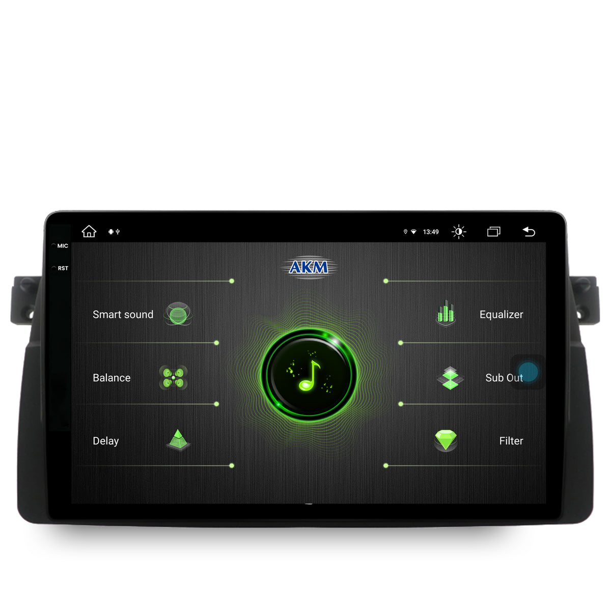 Navigatie BMW E46, Android, X-Octacore / 8GB RAM + 256GB ROM, 9.5 Inch - AD-BGX9008+AD-BGRKIT397