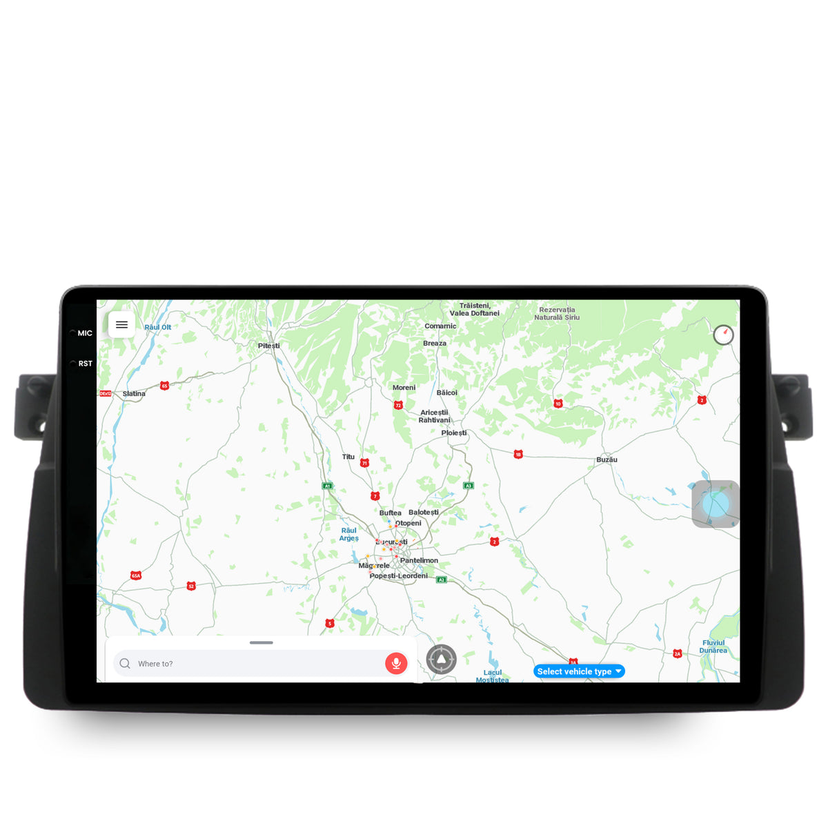 Navigatie BMW E46, Android, X-Octacore / 8GB RAM + 256GB ROM, 9.5 Inch - AD-BGX9008+AD-BGRKIT397