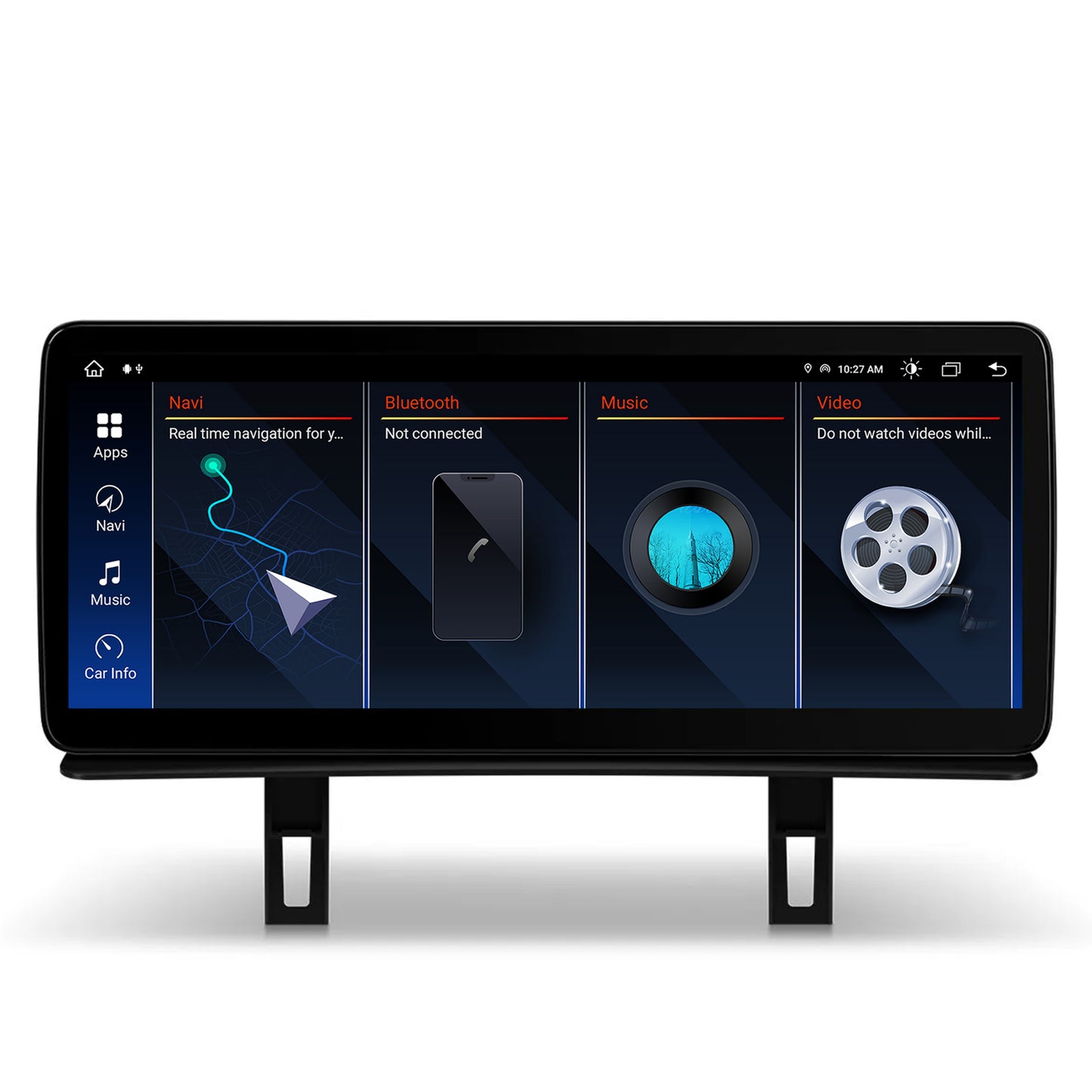 Navigatie BMW Seria 1 E87 (2006-2012), Varianta iDrive, Android 13, BM-Octacore / 8GB RAM + 256GB ROM, 12.3" Inch - AD-BGBM12008+AD-BGRKITBM005