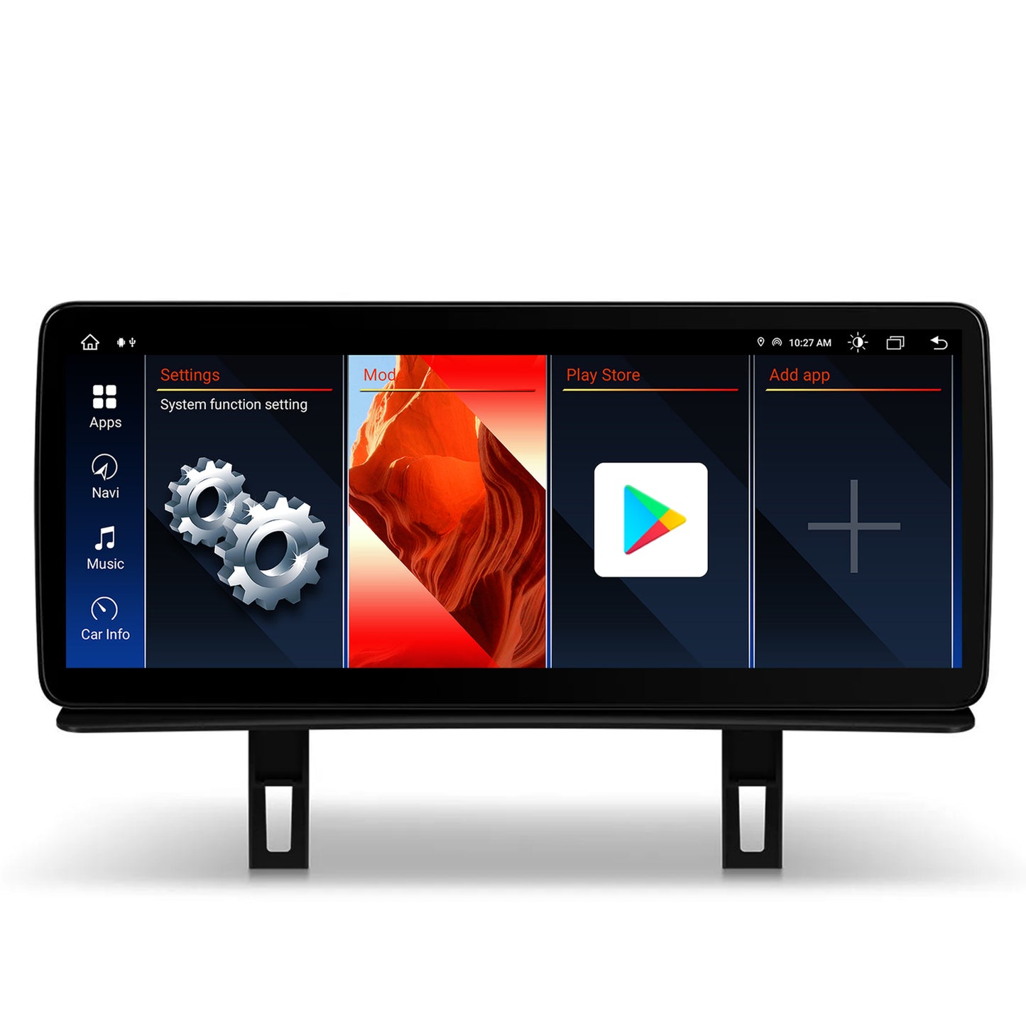 Navigatie BMW Seria 1 E87 (2006-2012), Varianta CCC, Android 13, BM-Octacore / 8GB RAM + 256GB ROM, 12.3" Inch - AD-BGBM12008CC+AD-BGRKITBM005