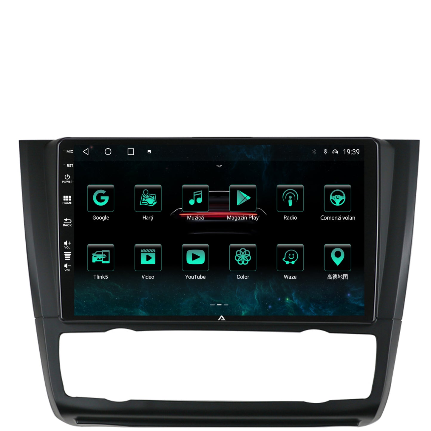 Navigatie BMW Seria 1 E87 (2007-2011), Clima Automata, Android, A-Octacore / 4GB RAM + 64GB ROM, 9 Inch - AD-BGA9004+AD-BGRKIT399
