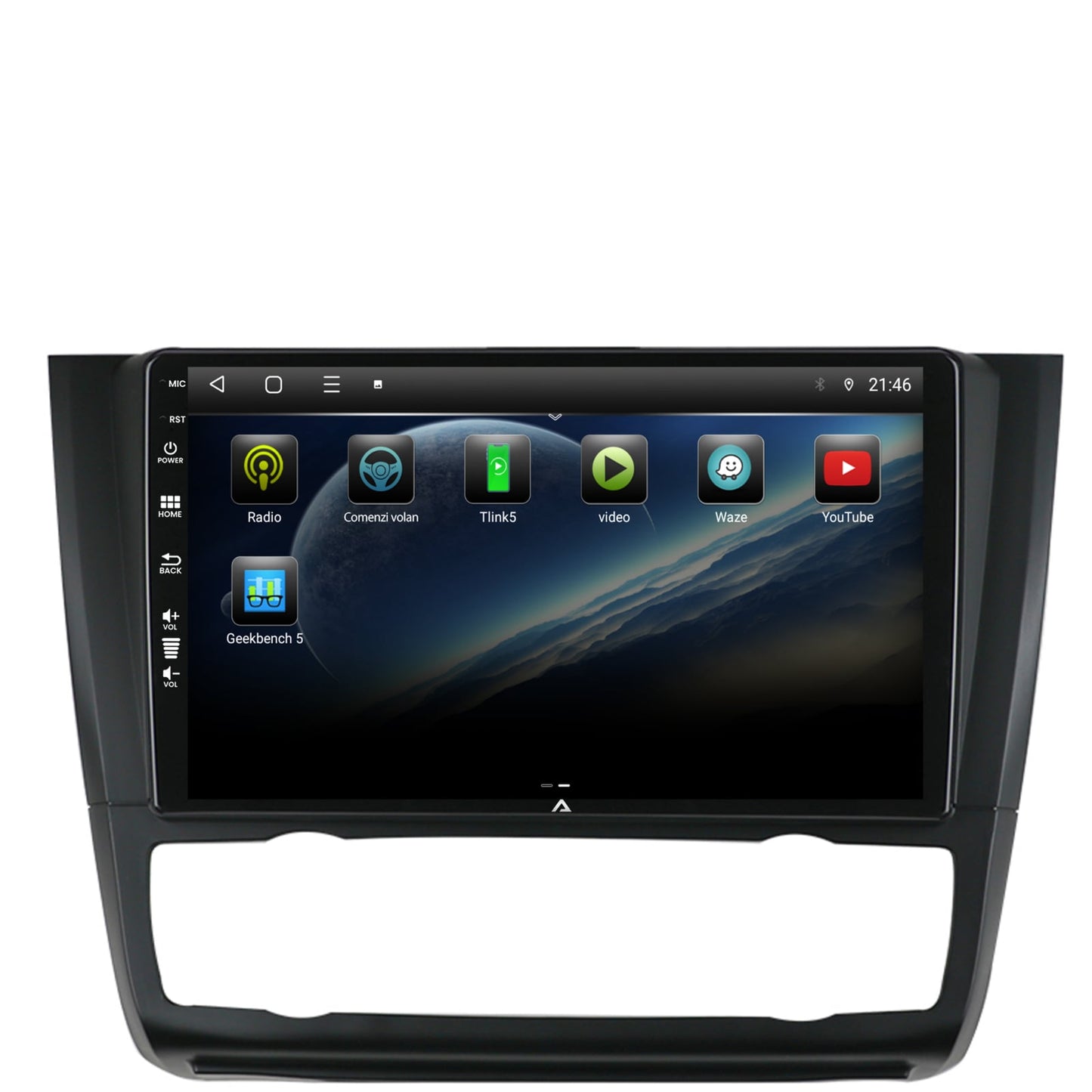 Navigatie BMW Seria 1 E87 (2007-2011), Clima Automata, Android, P-Octacore / 2GB RAM + 32GB ROM, 9 Inch - AD-BGP9002+AD-BGRKIT399