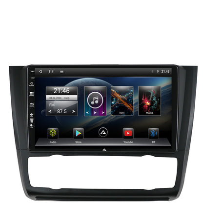 Navigatie BMW Seria 1 E87 (2007-2011), Clima Automata, Android, P-Octacore / 2GB RAM + 32GB ROM, 9 Inch - AD-BGP9002+AD-BGRKIT399