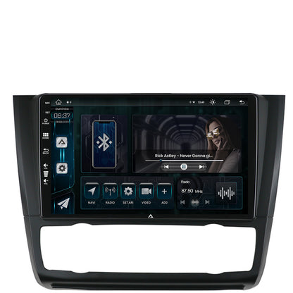 Navigatie BMW Seria 1 E87 (2007-2011), Clima Automata, Android, Z-Octacore / 8GB RAM + 256GB ROM, 9 Inch - AD-BGZ9008+AD-BGRKIT399