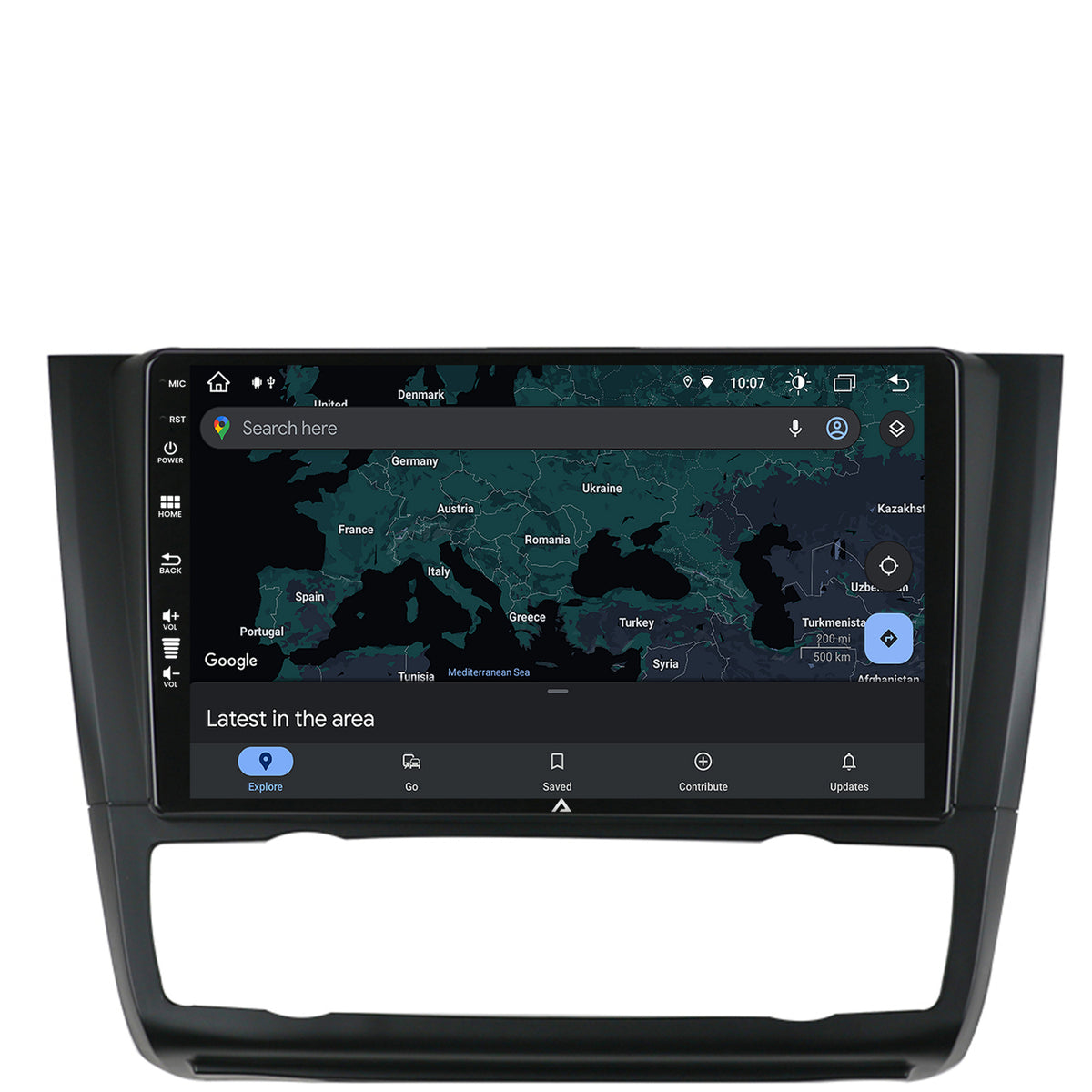 Navigatie BMW Seria 1 E87 (2007-2011), Clima Automata, Android, Z-Octacore / 8GB RAM + 256GB ROM, 9 Inch - AD-BGZ9008+AD-BGRKIT399