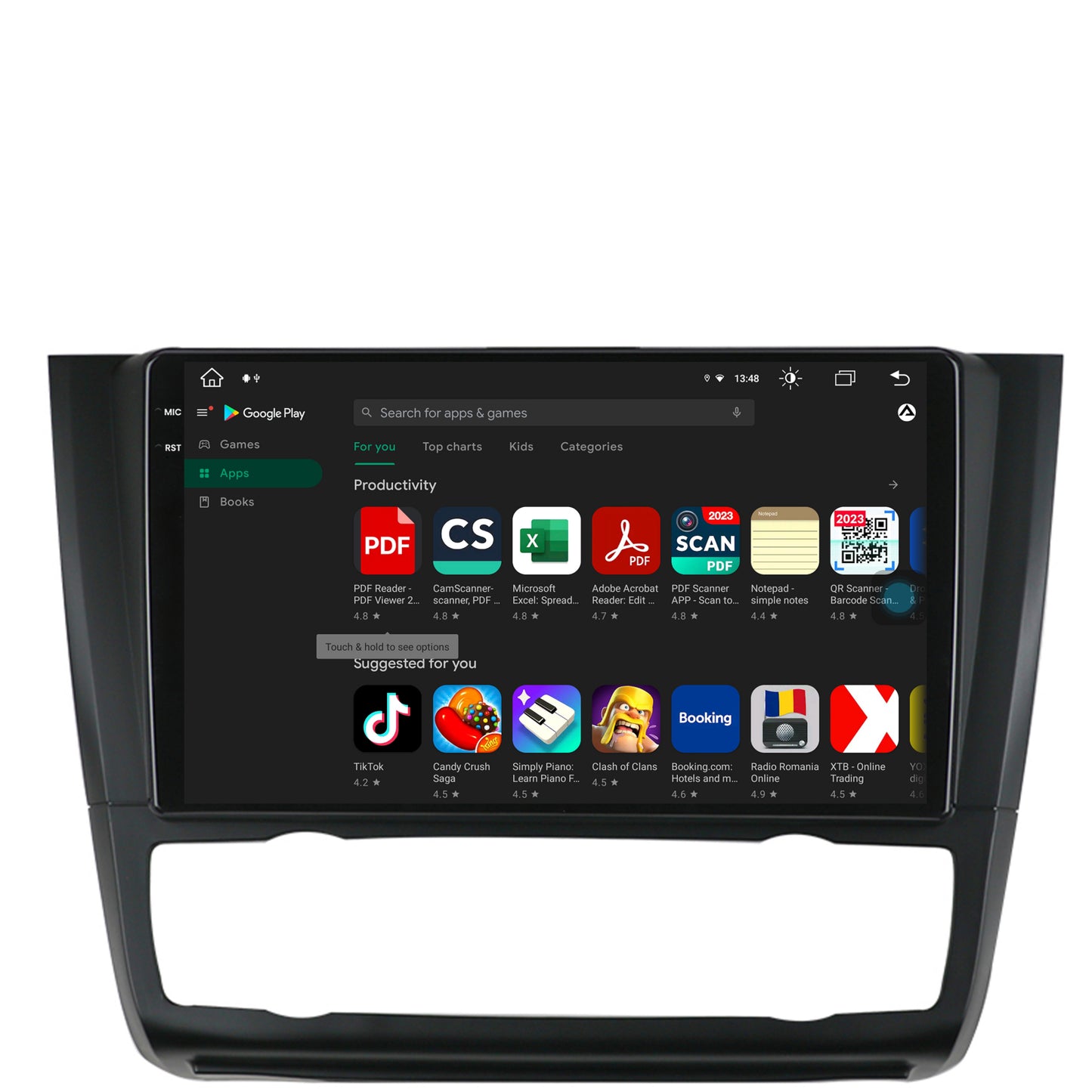 Navigatie BMW Seria 1 E87 (2007-2011), Clima Automata, Android, V-Octacore / 4GB RAM + 64GB ROM, 9.5 Inch - AD-BGV9004+AD-BGRKIT399