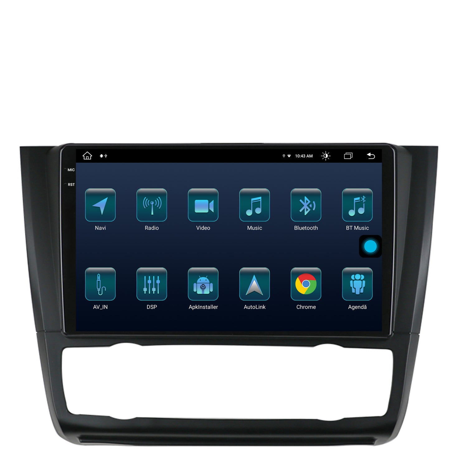 Navigatie BMW Seria 1 E87 (2007-2011), Clima Automata, Android, X-Octacore / 8GB RAM + 256GB ROM, 9.5 Inch - AD-BGX9008+AD-BGRKIT399