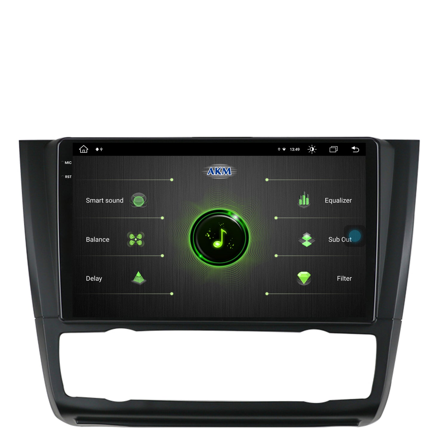 Navigatie BMW Seria 1 E87 (2007-2011), Clima Automata, Android, X-Octacore / 8GB RAM + 256GB ROM, 9.5 Inch - AD-BGX9008+AD-BGRKIT399