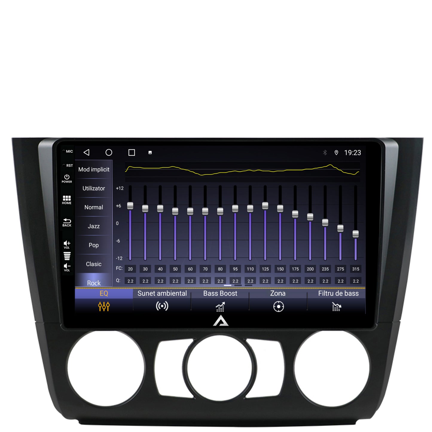 Navigatie BMW Seria 1 E87 (2007-2011), Clima Manuala, Android, A-Octacore / 4GB RAM + 64GB ROM, 9 Inch - AD-BGA9004+AD-BGRKIT398