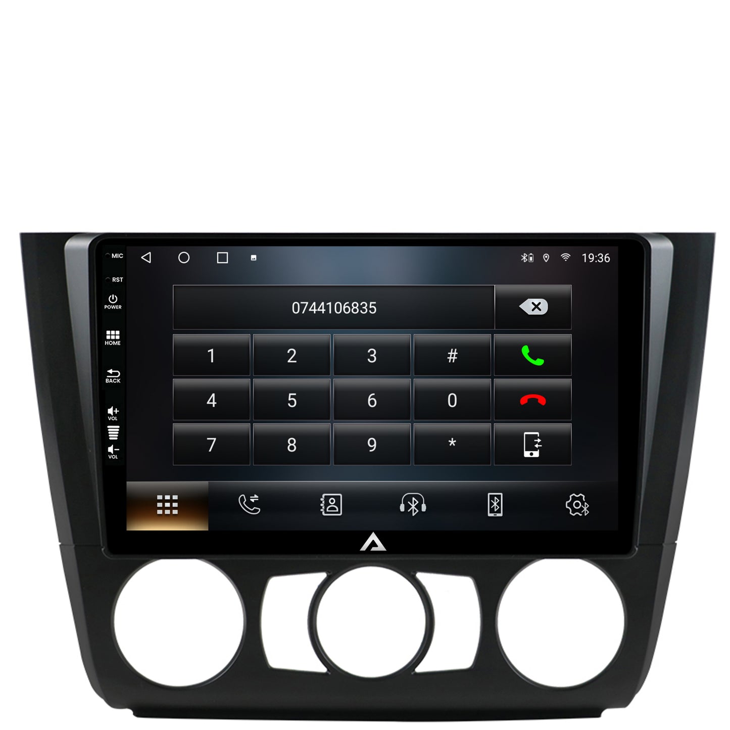 Navigatie BMW Seria 1 E87 (2007-2011), Clima Manuala, Android, A-Octacore / 4GB RAM + 64GB ROM, 9 Inch - AD-BGA9004+AD-BGRKIT398