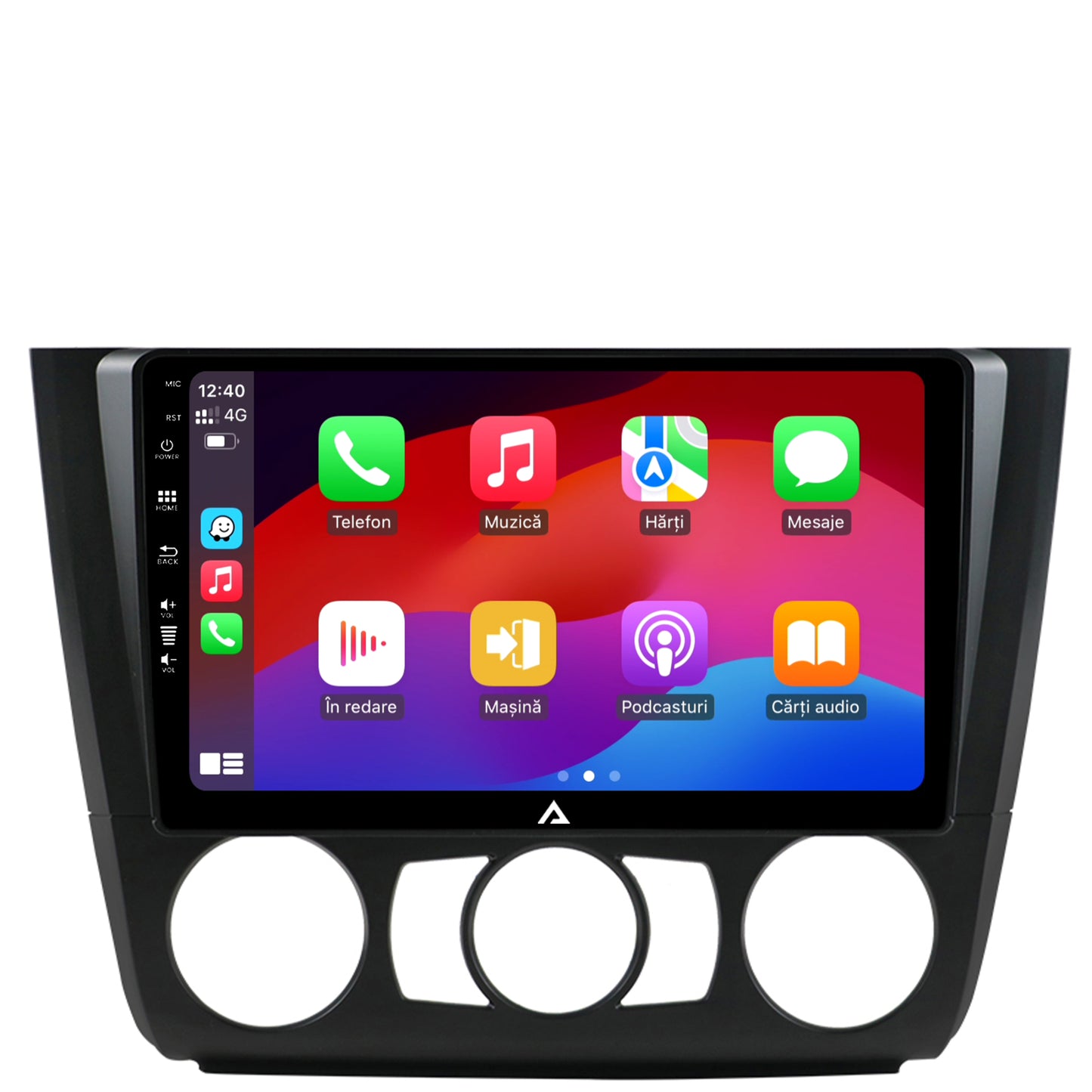 Navigatie BMW Seria 1 E87 (2007-2011), Clima Manuala, Android, E-Octacore / 2GB RAM + 32GB ROM, 9 Inch - AD-BGE9002+AD-BGRKIT398