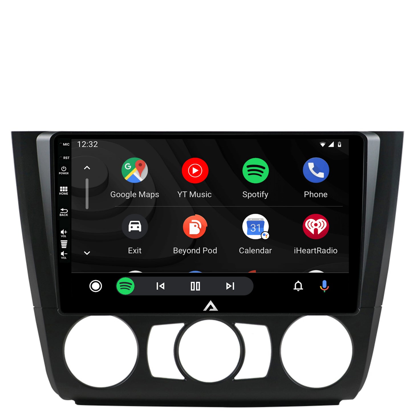 Navigatie BMW Seria 1 E87 (2007-2011), Clima Manuala, Android, P-Octacore / 2GB RAM + 32GB ROM, 9 Inch - AD-BGP9002+AD-BGRKIT398