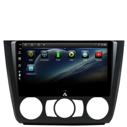 Navigatie BMW Seria 1 E87 (2007-2011), Clima Manuala, Android, P-Octacore / 2GB RAM + 32GB ROM, 9 Inch - AD-BGP9002+AD-BGRKIT398