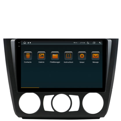 Navigatie BMW Seria 1 E87 (2007-2011), Clima Manuala, Android, V-Octacore / 4GB RAM + 64GB ROM, 9.5 Inch - AD-BGV9004+AD-BGRKIT398