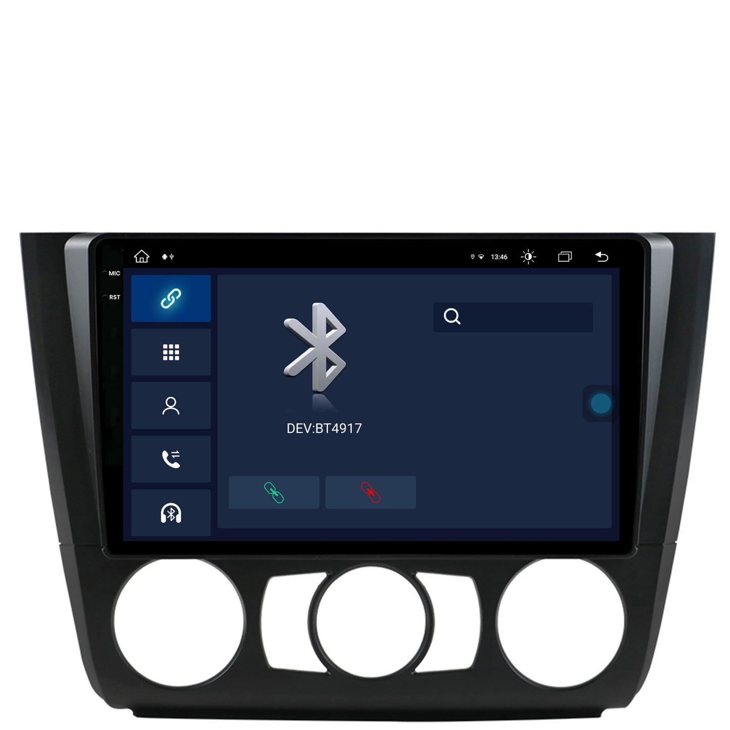 Navigatie BMW Seria 1 E87 (2007-2011), Clima Manuala, Android, V-Octacore / 4GB RAM + 64GB ROM, 9.5 Inch - AD-BGV9004+AD-BGRKIT398