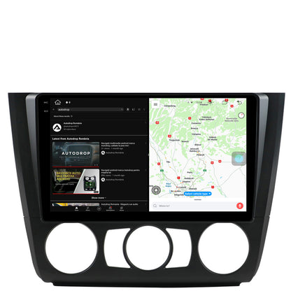 Navigatie BMW Seria 1 E87 (2007-2011), Clima Manuala, Android, X-Octacore / 8GB RAM + 256GB ROM, 9.5 Inch - AD-BGX9008+AD-BGRKIT398
