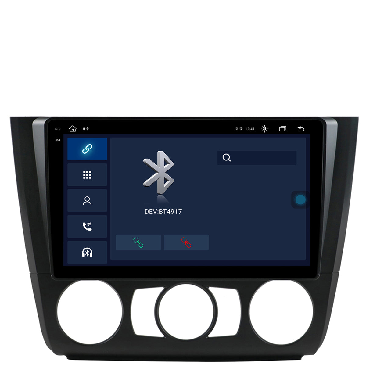Navigatie BMW Seria 1 E87 (2007-2011), Clima Manuala, Android, X-Octacore / 8GB RAM + 256GB ROM, 9.5 Inch - AD-BGX9008+AD-BGRKIT398